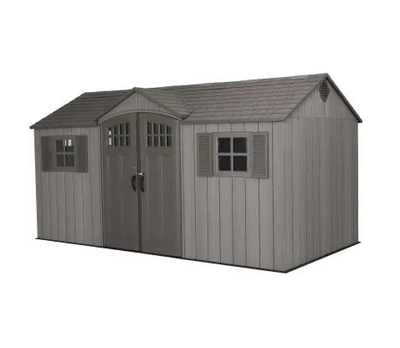 Lifetime 15 X 8 ft. Outdoor Storage Shed