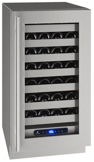 U-Line 18" Wine Captain 5 Series 35 Bottle Wine Refrigerator UHWC518-SG01A - Swings and More
