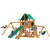 Gorilla Playsets Frontier Swing Set with Vinyl Canopy 01-0004-AP-1 - Swings and More