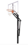 Slam Turbo BP In Ground Adjustable Basketball Hoop 36"x54"