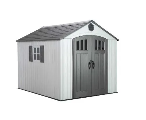 Lifetime 8ft. x 10 Outdoor Storage Shed