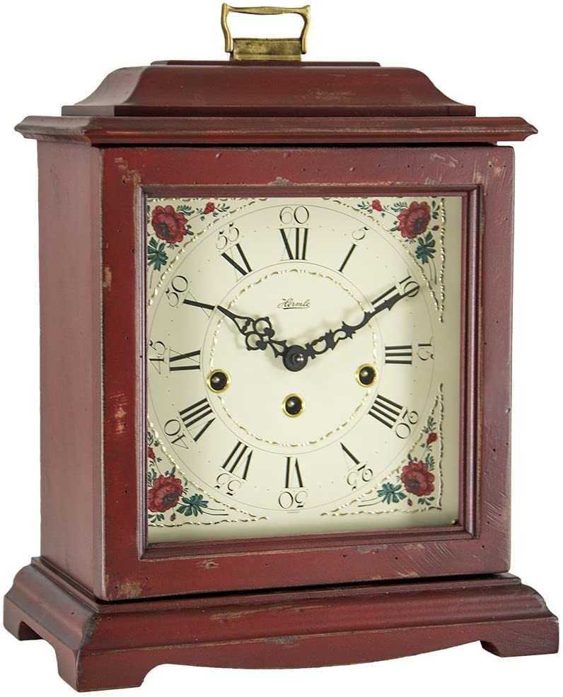 Hermle 22518RD0340 - Classic Decorative Antique Style Table Clock