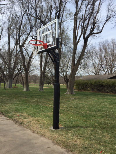 Champ Turbo In Ground Adjustable Basketball Goal 36"x54"