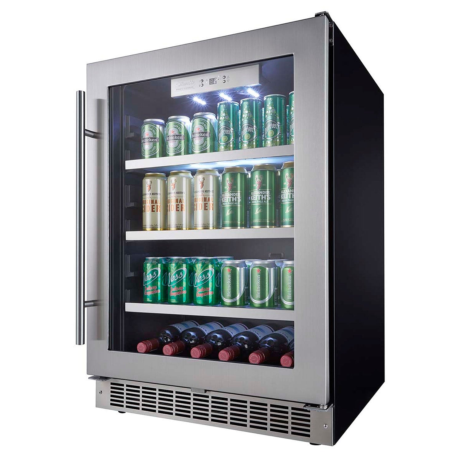 Danby Silhouette Professional Saxony 24" Single Zone Built-In Beverage Center - Swings and More