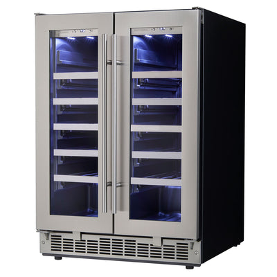 Danby Silhouette Professional Napa 42 Bottle Two Door Built-In Wine Refrigerator - Swings and More