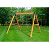 Gorilla Playsets 3 Position Swing Station - Amber Stained Cedar 01-0002 - Swings and More