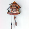 Hermle HEIDELBERG Quartz Chalet Style Black Forest Cuckoo Clock #45000