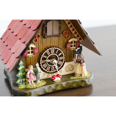 Hermle Hansel & Gretel German Mantel Cuckoo Clock 65000