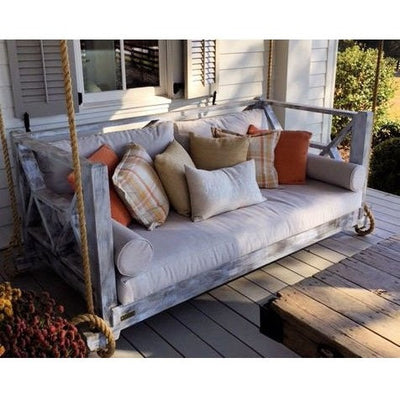 The Seaside Designer Porch Swing Bed - Swings and More