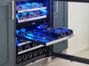Zephyr 24" Dual Zone Wine Cooler - Swings and More