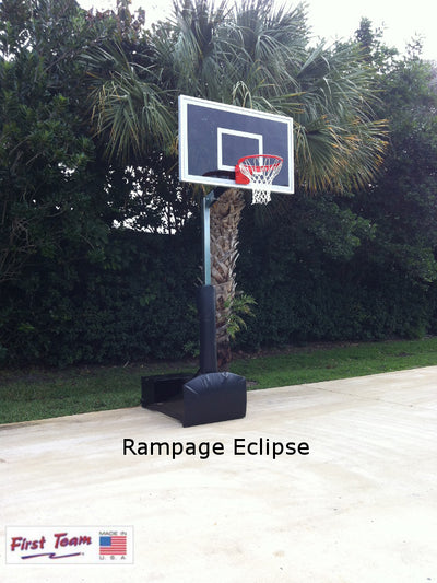 First Team Rampage Portable Adjustable Basketball Hoop