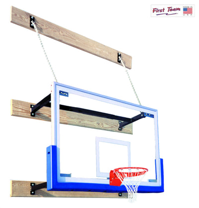 First Team SuperMount23 Aggressor Wall Mount Basketball Hoop