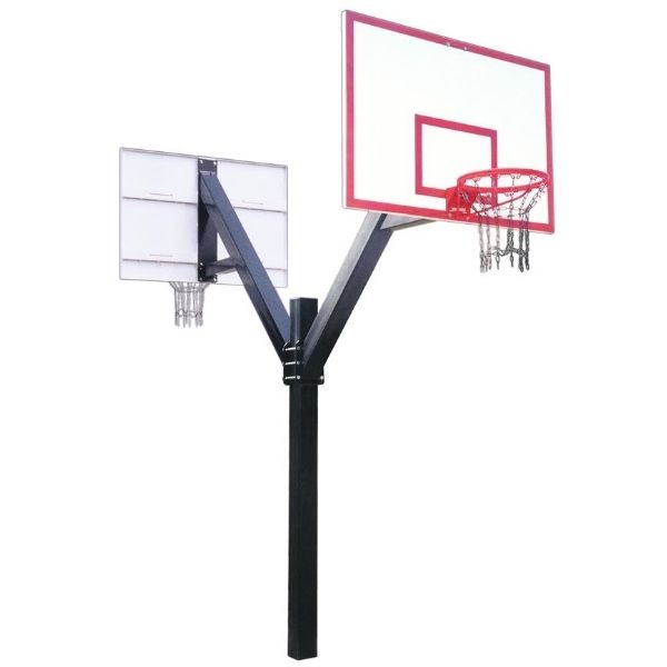 First Team Legend Dynasty Dual Fixed Height Basketball Hoop