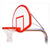 First Team RuffNeck Flight EXT Fixed Height Basketball Hoop