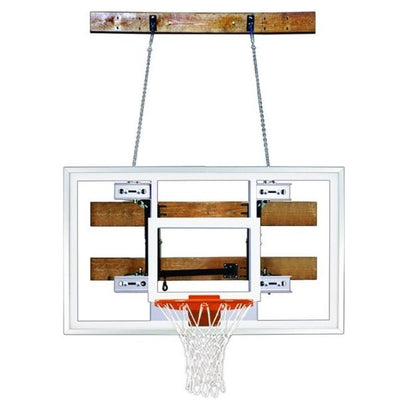 First Team FoldaMount68 Select Wall Mount Basketball Hoop