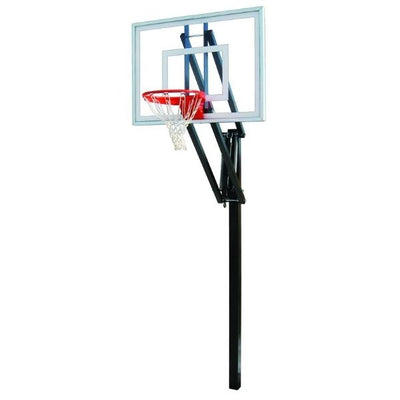 First Team Vector III In Ground Adjustable Basketball Hoop