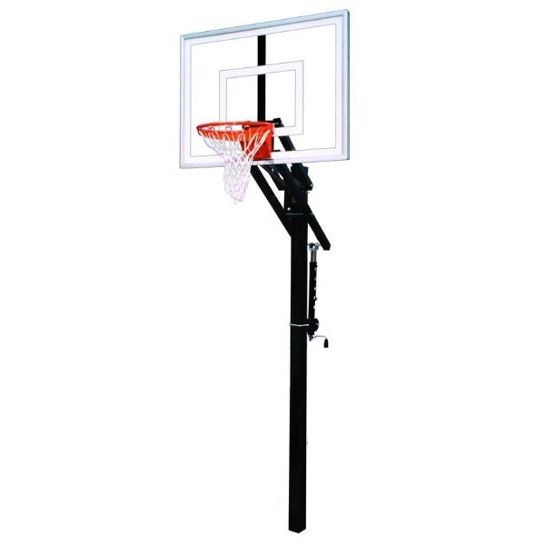 First Team Jam III In Ground Adjustable Basketball Hoop