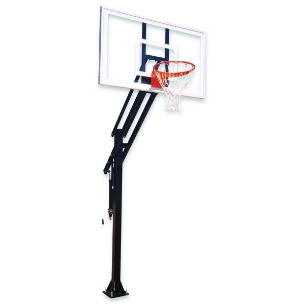 First Team Attack Pro In Ground Adjustable Basketball Hoop