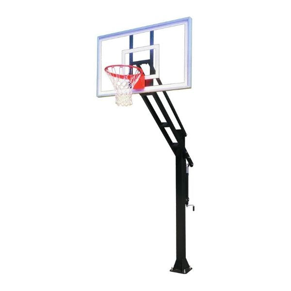 First Team Force Select In Ground Adjustable Basketball Hoop