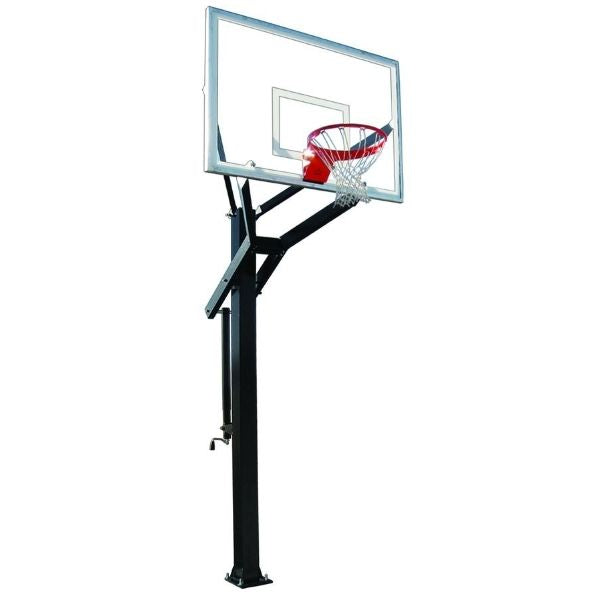 First Team PowerHouse 660 In Ground Adjustable Basketball Hoop