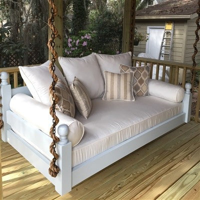 Stylish The West Ashley Porch Swing Bed - Swings and More