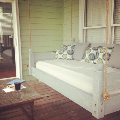 Stylish The West Ashley Porch Swing Bed - Swings and More