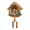Hermle RHEINBERG Chalet Style Quartz Cuckoo Clock with Moving Children, Deer and a Hiker #64000