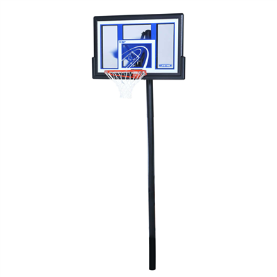 Lifetime Adjustable In-Ground Basketball Hoop 48-Inch Polycarbonate - Swings and More