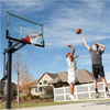 Lifetime Mammoth In-Ground Basketball Hoop 72 inch Tempered Glass - Swings and More