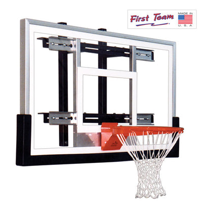 First Team PowerMount Performance Wall Mount Basketball Hoop