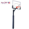 First Team Legend Jr. Endura BP Fixed Height Basketball Hoop