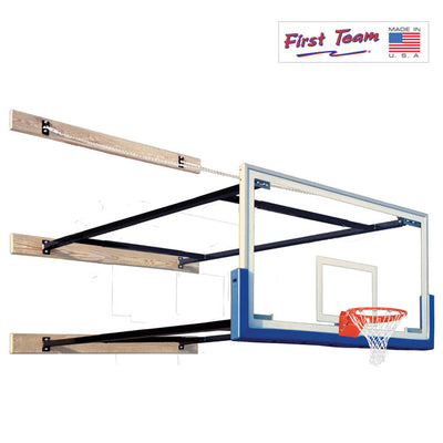 First Team SuperMount82 Select Wall Mount Basketball Hoop