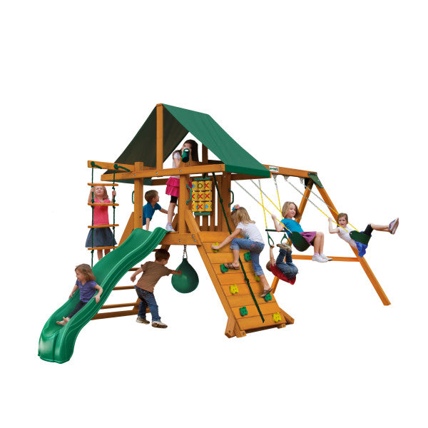 Gorilla High Point II Swing Set 01-1059-AP - Swings and More