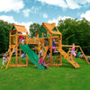 Gorilla Playsets Pioneer Peak Treehouse Swing Set 01-0055-AP - Swings and More