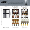 Summit 18" Wide 29 Bottle Built-In Wine Cellar CL18WC - Swings and More