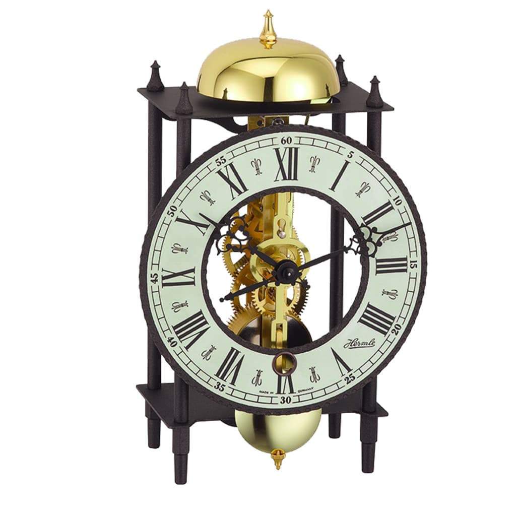 Hermle BONN Mechanical Skeleton Table Clock 23001000711, Brass