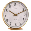 Hermle FREMONT Quartz Table / Desk Clock 22986002100, Brass