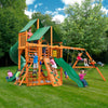 Gorilla Playsets Great Skye I Swing Set with Green Vinyl Canopy 01-0030-AP-1 - Swings and More