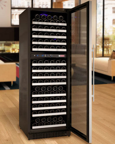 Allavino FlexCount Series 172 Bottle Dual Zone Wine Refrigerator with Right Hinge VSWR172-2SSRN - Swings and More