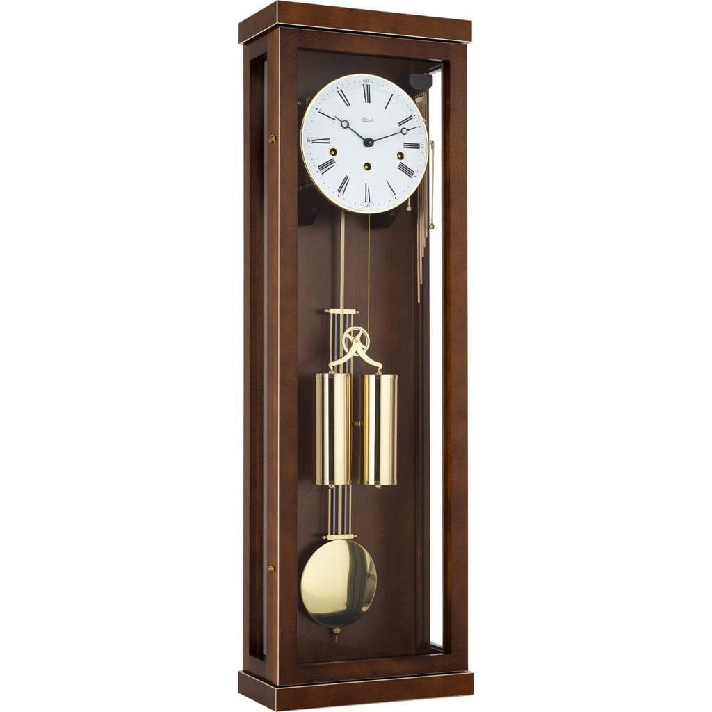 Hermle LAREDO Wall Clock with 4/4 Westminster Chime in Walnut 70994030351