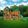 Gorilla Playsets Treasure Trove I Swing Set with Sunbrella Canvas Canopy 01-1021-AP-2 - Swings and More